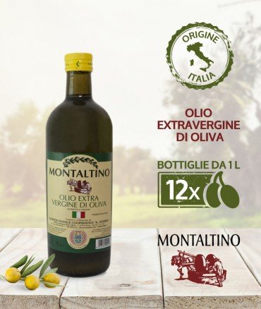 Olio Extravergine di Oliva EVO ORIGINE: ITALIA - 1 Litro