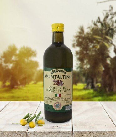 Extra Virgin Olive Oil EVO ORIGIN: ITALY - 1 Liter - Bottles Packaging 12 Pcs
