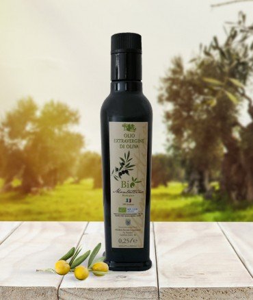 olio biologico 025 singola bottiglia