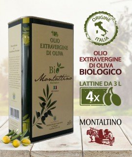 Olio d'oliva extravergine Bilini in bottiglia di 1 litro. Compralo qui.