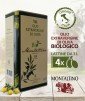 BIO ORGANIC Extra Virgin Olive Oil EVO ORIGIN: ITALY - 3 Liters - Tins Packaging 4 Pcs