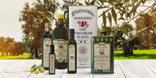 Olio extra vergine menu